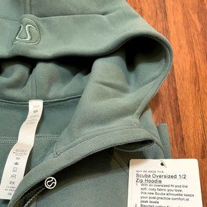 lululemon Scuba Oversized 1/2 Zip Hoodie (XS/S)